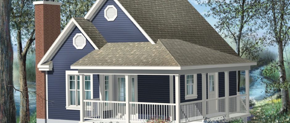 1 bedroom cottage design