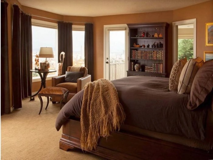 Bedroom design ideas brown furniture