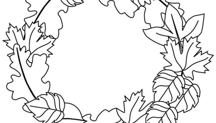 Fall coloring pages kids