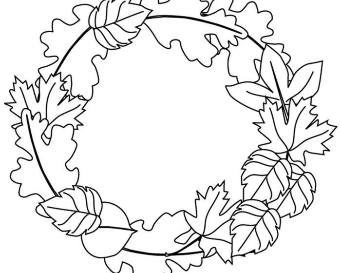 Fall coloring pages kids