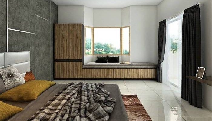 Modern bedroom window design