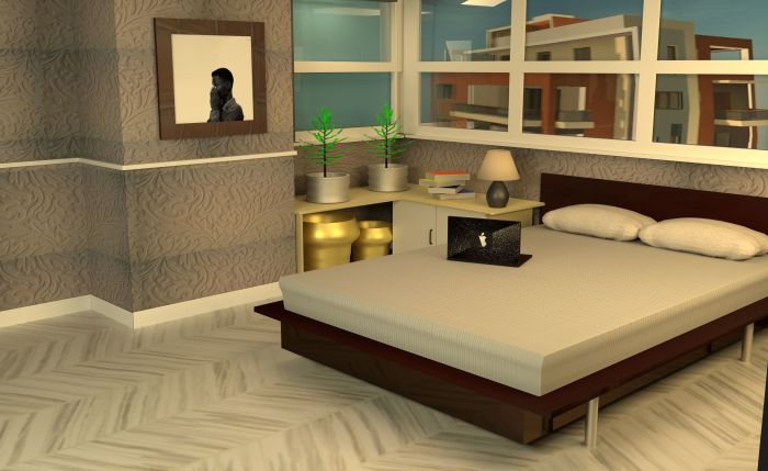 3d bedroom design in a box