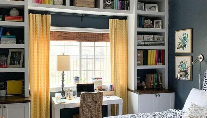 Bedroom office design ideas