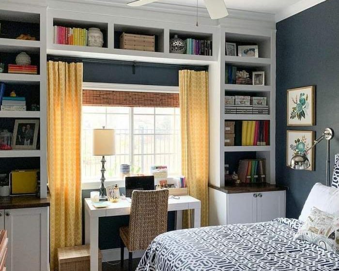 Bedroom office design ideas