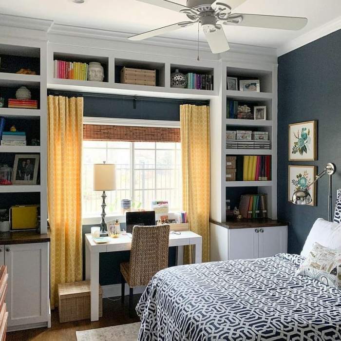 Bedroom office design ideas