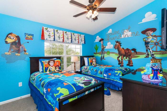 Toy story bedroom design