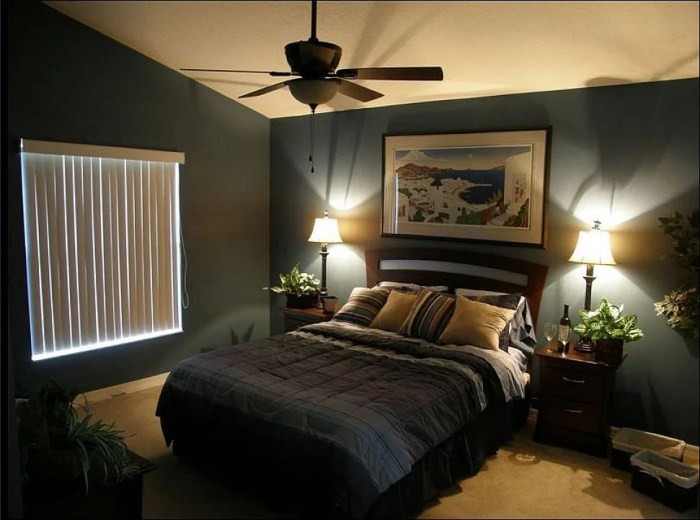 Small bedroom design for men