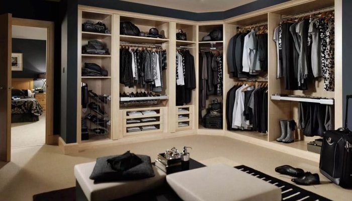 Bedroom and dressing room design